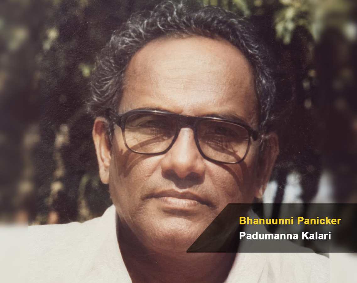 bhanuunni-panicker — guru lineage of Madasseri Kalarickal